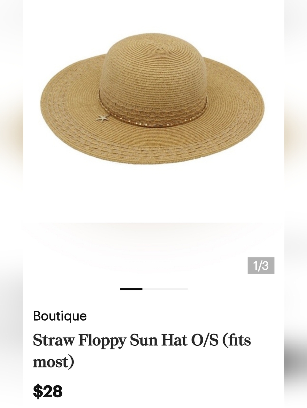 Fun In The Sun BEACH HAT! - Picture 6 of 7